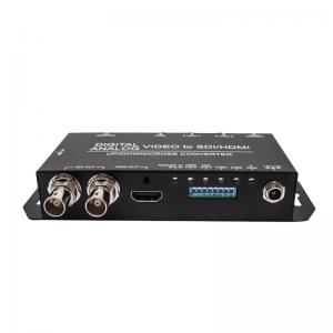 Quality Professional SDI HDMI Converter For CVBS YPbPr RCA With Up Down Scaling Functionality for sale