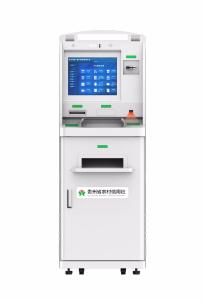 China Bluetooth Connectivity Touchscreen Self Service Kiosk with Windows 10 Operating System and Disorder Card Issuance System Checkout on sale