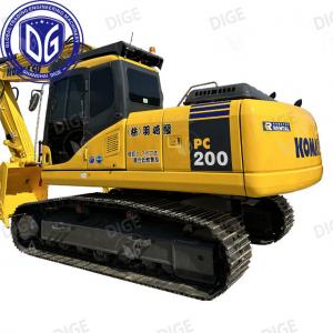 China Well-preserved USED PC200-7 excavator with Efficient material handling capabilities on sale