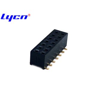 Buy cheap 2.54mm Pitch SMT Female Header Connector Degree Of Heat Resistant 210s from wholesalers