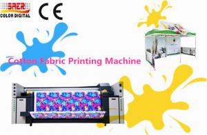 China Indoor Outdoor Directly Fabric Plotter For Cotton Fabric With 3 Pieces Epson Head on sale