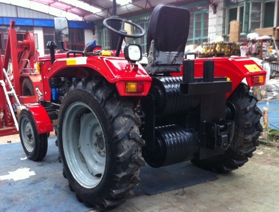 Model 280 50KN Two Wheel Tractor Winch / Basic Construction Tools for Cable Pulling