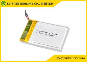 Quality Environmental 3.7V Lithium Polymer Battery Mobile Phones battery 210mah Li Po 203040 lithium battery LP203040 lipo cell for sale