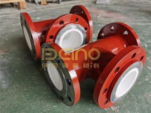 Quality Anti Scaling Compositec Ceramic Lined Steel Pipe Mechanical Shock Resistance for sale