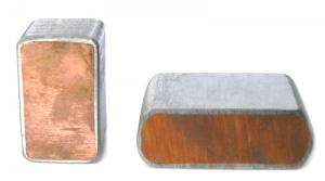China Zirconium Clad Copper. Clad Technique:(Explosive Bonding) Two similar or dissimilar on sale
