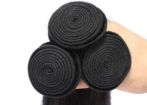 Quality No Shedding Indian Brazilian Hair Weave , Smooth 6A Unprocessed Brazilian Hair for sale