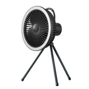 Buy cheap Rechargeable Portable Camping Fan 7800mAh Battery Tripod Stand Fan With Led from wholesalers