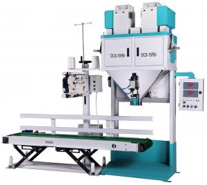 China Pre-made Rice Bag Packing Machine for 10kg 25kg 50kg Weigh Range Granule Sachet Packing on sale