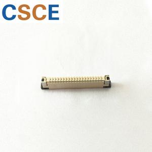 Quality Right Angle 90 Degrees Input Output Connectors / 1.0mm Pitch Fpc Connector for sale
