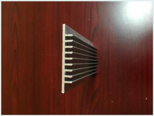 6063 Industrial Aluminum Heatsink Extrusion Profiles With Anodizing / CNC Machining