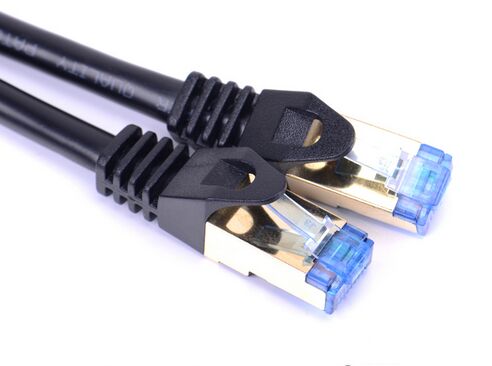 High Speed FTP Cat 7 Network Cable 4 Pair 22AWG Green 305 m/roll