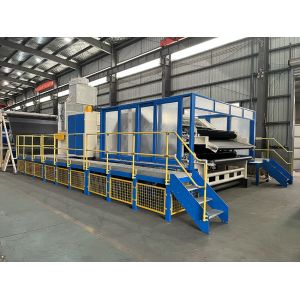 Buy cheap Industrial Non Woven double or single cylinder Carding Machine with self from wholesalers