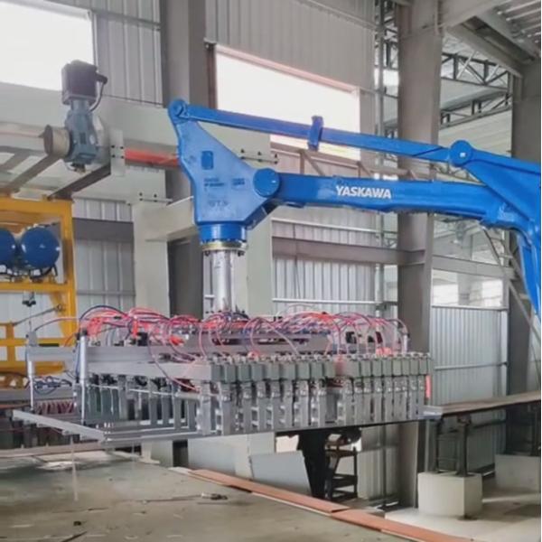 Fully Automatic Brick Making Machine 30000 Bricks/hr Automatic Robot Stacking Machine