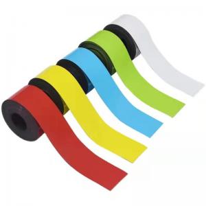 SGS Coloured Custom Magnetic Label Dry Erase PET Film Surface