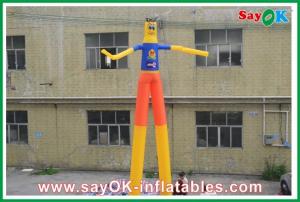 Quality Inflatable Air Man Rip-Stop Nylon Cloth Inflatable Air Dancer Wind-Resistant Height 2M - 8M for sale