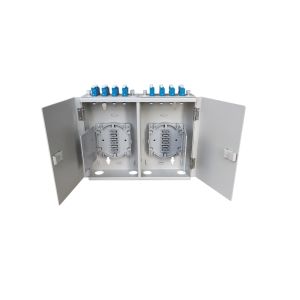 Buy cheap 16SC 32LC Fiber Optic Wall Mount Box Splicing Grey from wholesalers
