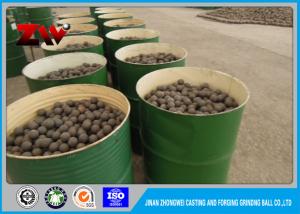 Quality Mineral Processing B2 grinding steel balls media forged for ball mill ISO 9001-2008 for sale