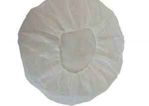 Quality Durable Disposable Head Cap , Latex Free Disposable Bouffant Caps 21 Inchs for sale