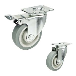 Buy cheap Non Marking TPR 75mm Medium Duty Casters For Medical Trolley from wholesalers