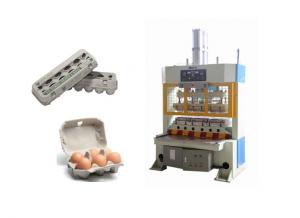 Quality Semi - Auto Egg Carton Hot Press Machine With Working Pressure 15 Tons for sale