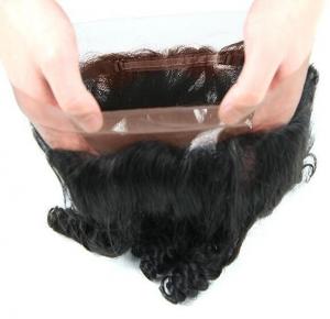 China Unprocessed 360 Human Hair Lace Closure , 100 Human Hair Lace Front Wigs on sale