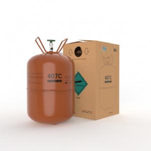 Quality R407C Refrigerant Gas Cylinders Colorless 1700 GWP Non ODP for sale