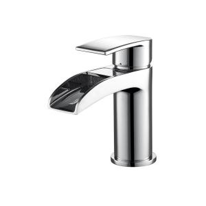 China Bathroom Waterfall Basin Mixer Taps  T8112W for Wash Basin on sale