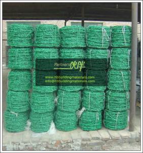 Quality China supplier,Barbed Wire,PVC Coated Barbed wire fence,Single Twist Barbed Wire fence for sale