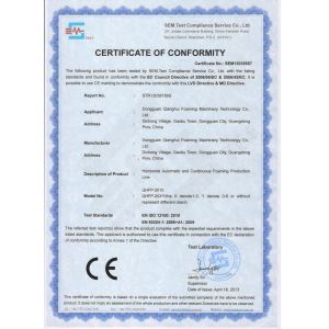 Dongguan Zehui machinery equipment co., ltd Certifications