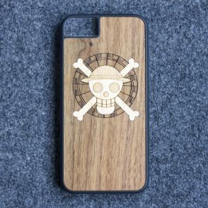 China Craved Light Weight TPU Apple iPhone Wood Case Custom Design Supported on sale