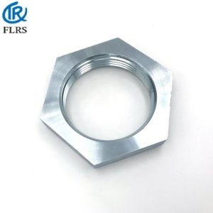 Buy cheap Zinc Plated Carbon Steel DIN431 Galvanized Hex Thin Nut from wholesalers
