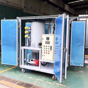 Quality ZJA Series High Vacuum Oil Purifier Machine, Insulation Oil Purifier for sale