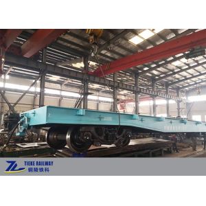 Buy cheap 60t Goods Railway Freight Wagon 1435 Mm Standard Gauge Anti Collision from wholesalers