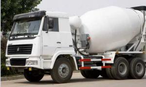 China Used Concrete Mixer Machine Truck , Howo Used Ready Mix Trucks 12M³ 6X4 on sale