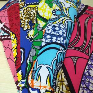 Quality Ankara Wax Printed Cotton Cloth Full Color Smooth Stick Take Health And Safety for sale