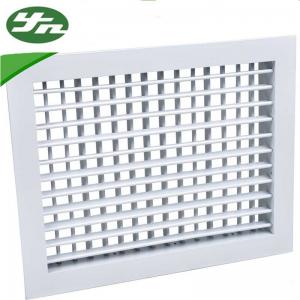 Quality Architectural Metal Return Air Grille Double Deflection For Ventilation System for sale