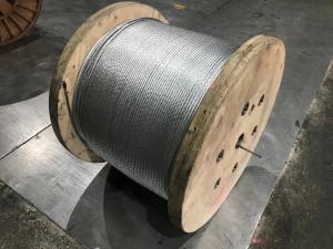 Quality High Tensile Strength 1x2 Galvanized Steel Wire Strand For ACSR Conductor for sale
