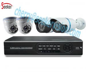 Quality 4ch CCTV Camera System 4ch Digital DVR CCTV Camera DVR Kit Hybrid 4ch AHD 1080N h.264 ahd dvr kit for sale