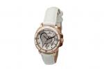 Big Face Nicest Watches For Women , Ladies Fashionable Watches White