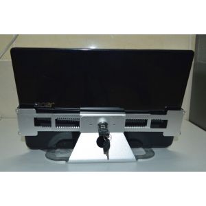 Quality COMER Metal laptop stands with locks anti theft devices for retailer stores for sale