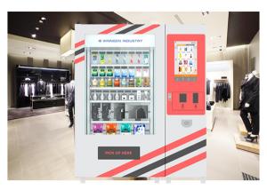 Quality Convenience Store Shop Snack Mart Vending Machine With Coin Bill Card Payments for sale