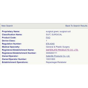 Saferlife Products Co., Ltd. Certifications