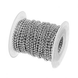 Quality School Function Roller Chain 4.5-6mm Stainless Steel Ball Chain for Window Blinds for sale