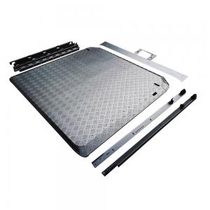 Quality HILUX VIII N1 Hard Retractable Truck Bed Cover Aluminum Alloy Tonneau Cover for sale
