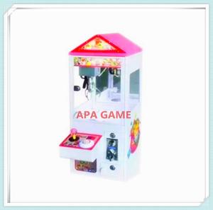 Quality Wall Built-up Mini Toy Crane Kids Claw Candy Arcade Amusement Game Machine for sale