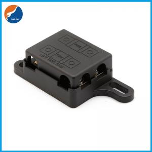Quality Black PA Material 2 Ways 20A To 200A Car Automotive Mini ANS MIDI Auto Fuse Box Block Holder for sale