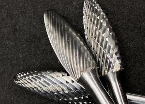 Quality 6.35mm Shank Carbide Rotary Tool Bits/Safe Carbide Die Grinder Bit Set for sale