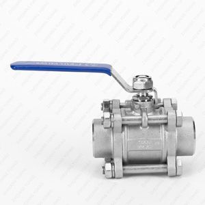 China High-Purity 3-Piece SS Welded Ball Valve | Sanitary & CIP/SIP Systems on sale