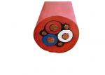 Red Rubber Sheathed Cable With Mobile Metal Shield Monitoring Soft Cable