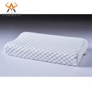 Quality Anti-bacterial Polymer Pillow Wave Shape Children Bed Pillow for sale
